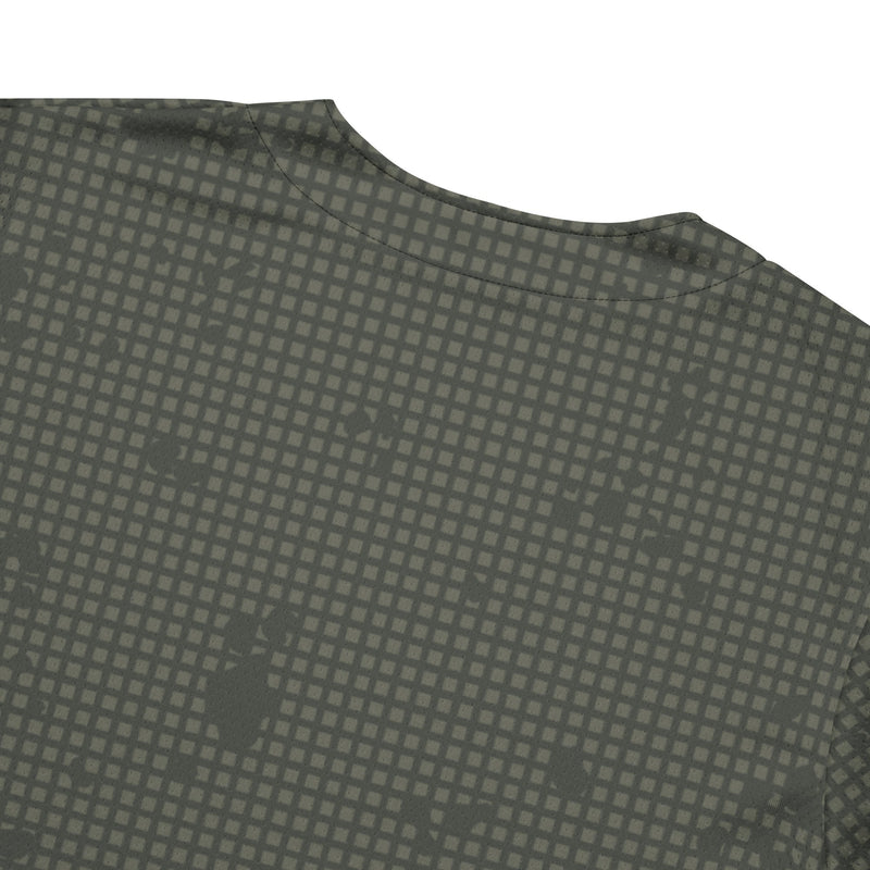 Desert Night Grid CAMO Unisex Baseball Jersey