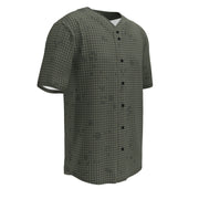Desert Night Grid CAMO Unisex Baseball Jersey