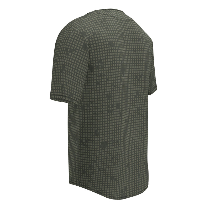 Desert Night Grid CAMO Unisex Baseball Jersey