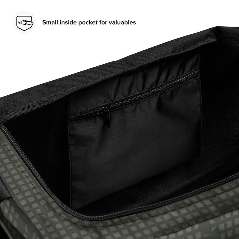 Desert Night Grid CAMO Duffle Bag