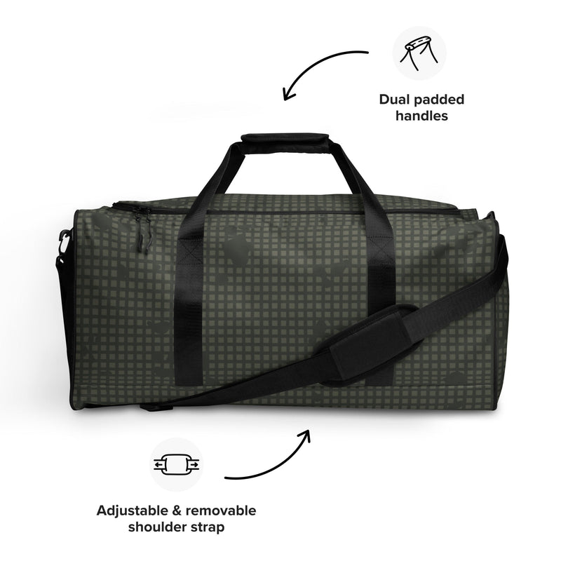 Desert Night Grid CAMO Duffle Bag