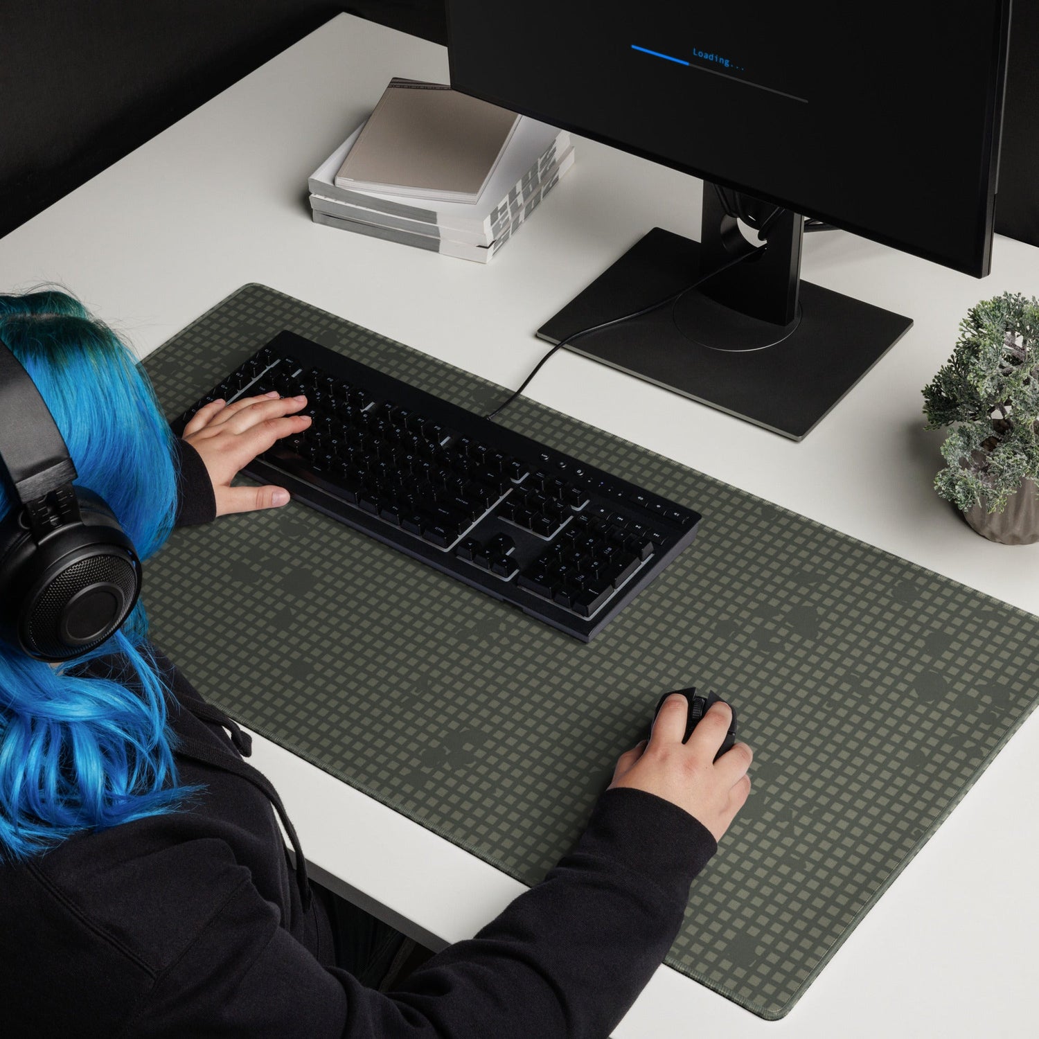 American Desert Night Camouflage Pattern (DNCP) CAMO Universal Large Desk Pad