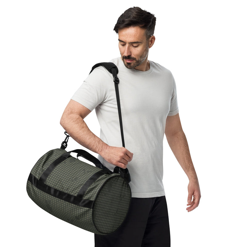 Desert Night Grid CAMO Gym Bag