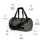 Desert Night Grid CAMO Gym Bag