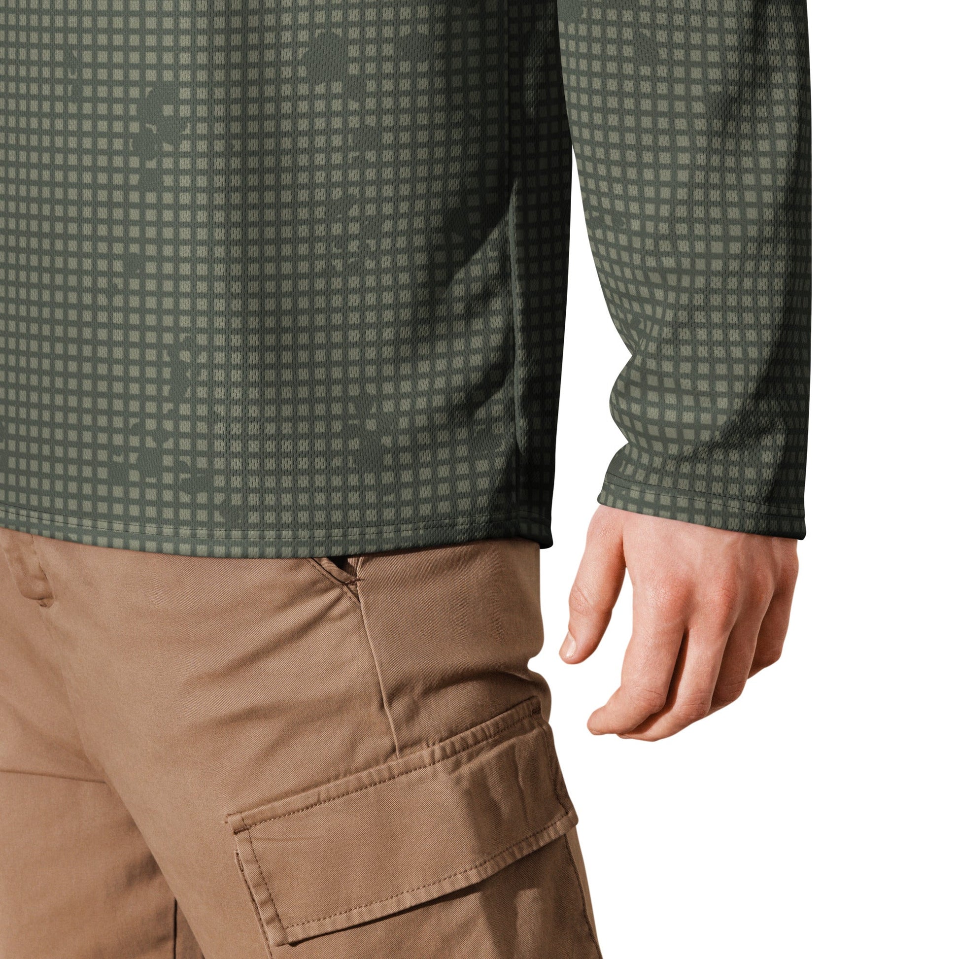 American Desert Night Camouflage Pattern (DNCP) CAMO hockey fan jersey Hockey Jerseys