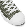 American Desert Night Camouflage Pattern (DNCP) CAMO Men’s high top canvas shoes