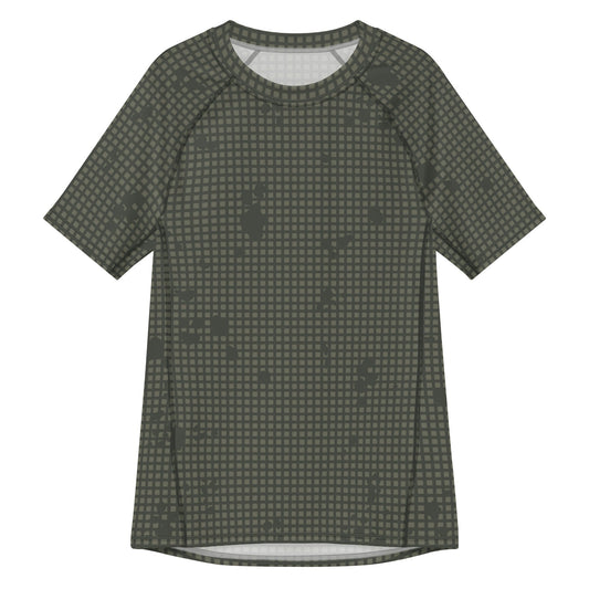 American Desert Night Camouflage Pattern (DNCP) CAMO Mens Short-Sleeve Rash Guard - 2XS - Short-sleeve Guards