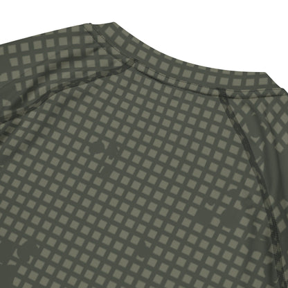 American Desert Night Camouflage Pattern (DNCP) CAMO Mens Short-Sleeve Rash Guard - Short-sleeve Guards