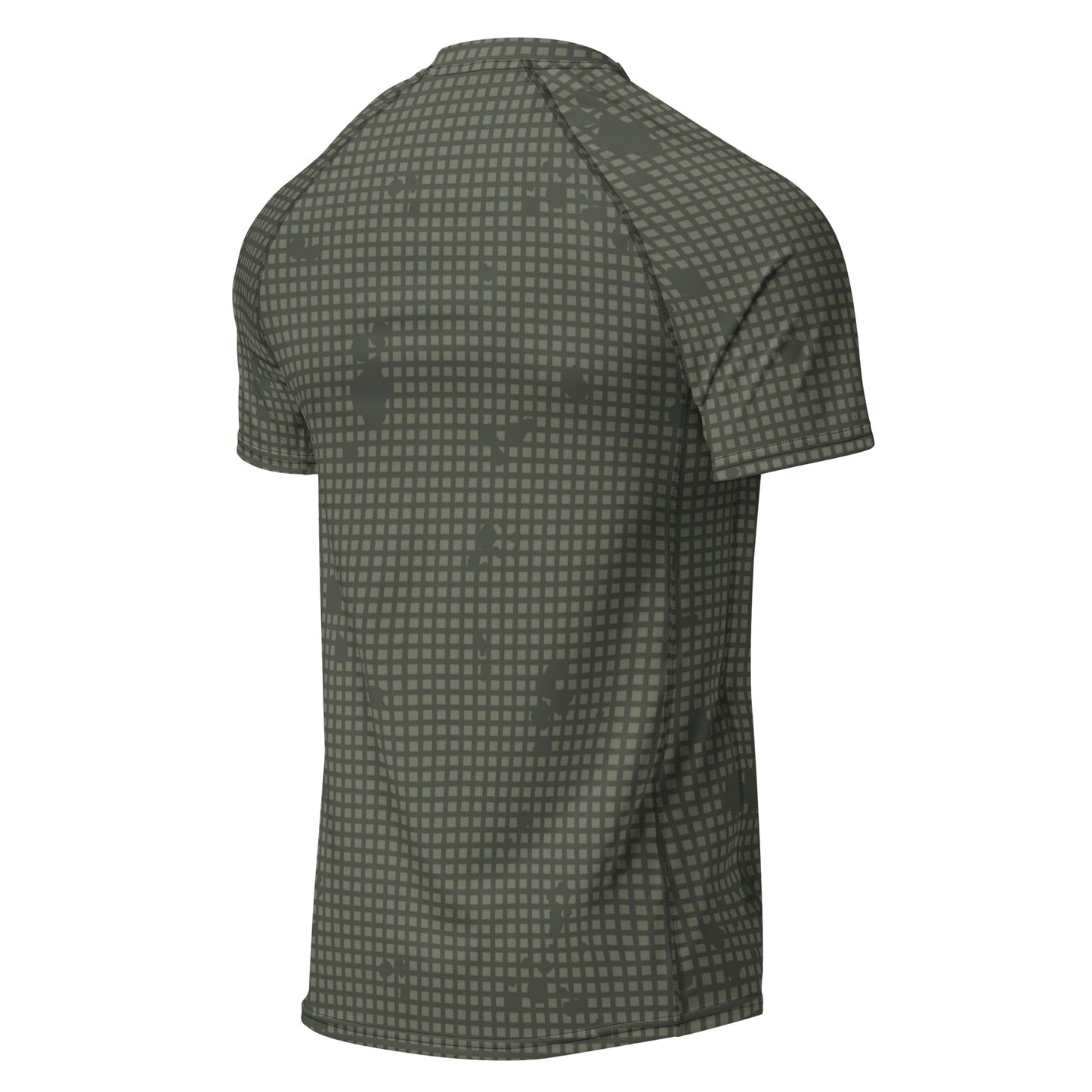 American Desert Night Camouflage Pattern (DNCP) CAMO Mens Short-Sleeve Rash Guard - Short-sleeve Guards