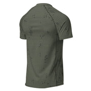 Desert Night Grid CAMO Mens Short-Sleeve Rash Guard
