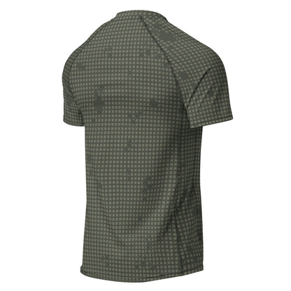 American Desert Night Camouflage Pattern (DNCP) CAMO Mens Short-Sleeve Rash Guard - Short-sleeve Guards