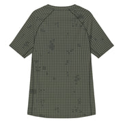 Desert Night Grid CAMO Mens Short-Sleeve Rash Guard
