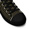 American Desert Night Camouflage Pattern (DNCP) Midnight CAMO Men’s high top canvas shoes - Mens