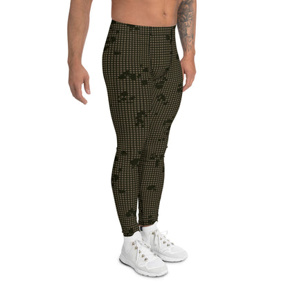 American Desert Night Camouflage Pattern (DNCP) Midnight CAMO Men’s Leggings - Mens