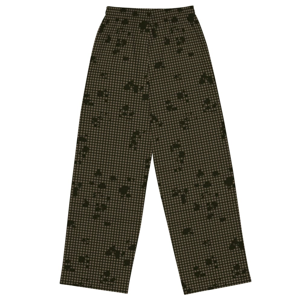 American Desert Night Camouflage Pattern (DNCP) Midnight CAMO unisex wide - leg pants