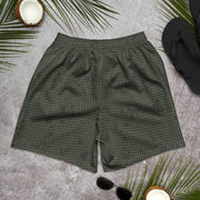 Desert Night Grid CAMO Unisex Athletic Long Shorts
