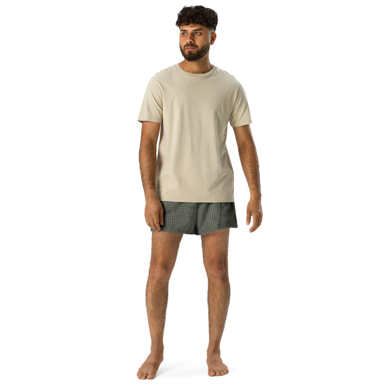 Desert Night Grid CAMO Unisex Athletic Shorts