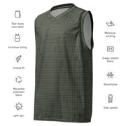 Desert Night Grid CAMO Unisex Basketball Jersey