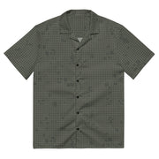 Desert Night Grid CAMO Unisex Short-Sleeve Button Shirt - 2XS