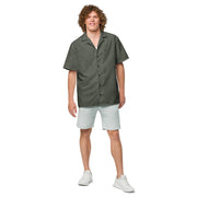 Desert Night Grid CAMO Unisex Short-Sleeve Button Shirt