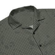 Desert Night Grid CAMO Unisex Short-Sleeve Button Shirt