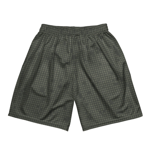 Desert Night Grid CAMO Unisex Mesh Shorts - 2XS