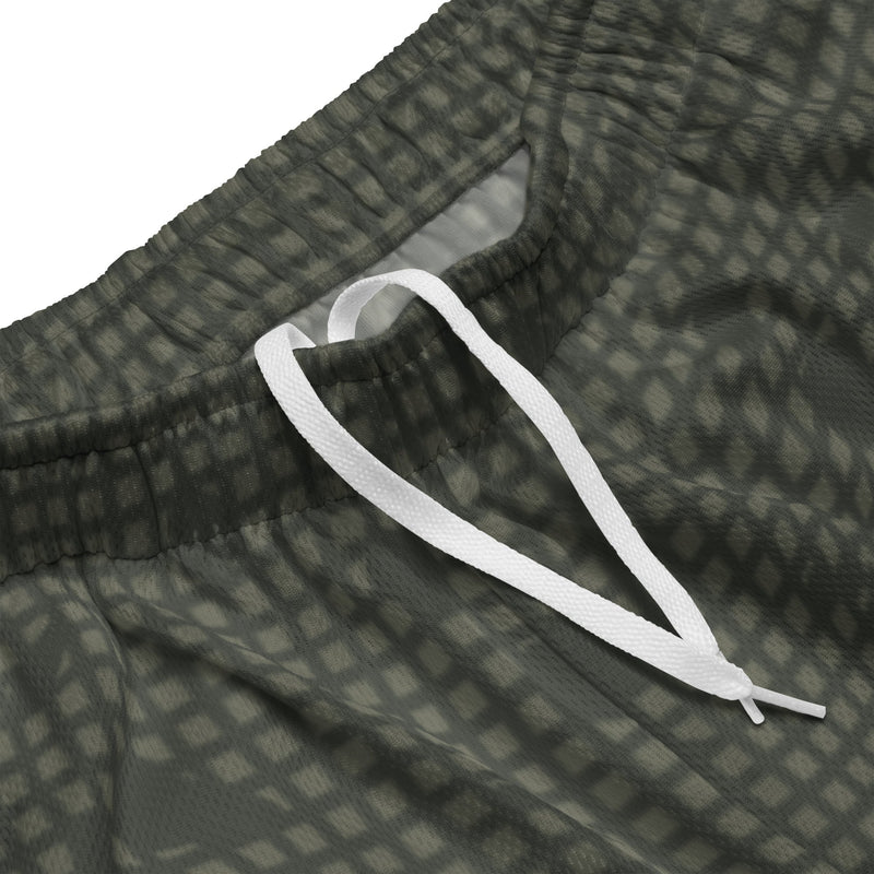 Desert Night Grid CAMO Unisex Mesh Shorts
