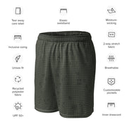 Desert Night Grid CAMO Unisex Mesh Shorts