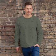 Desert Night Grid CAMO Unisex Sweatshirt - XS