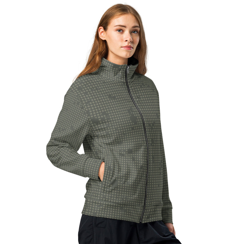 Desert Night Grid CAMO Unisex Track Jacket
