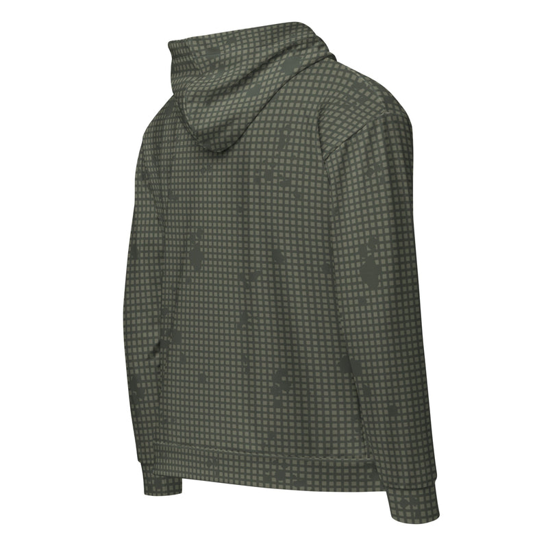 Desert Night Grid CAMO Unisex Zip Hoodie