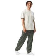 Desert Night Grid CAMO Unisex Wide-Leg Joggers
