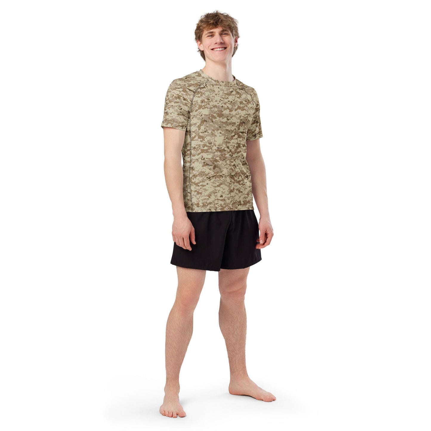 American Digital AOR-1 CAMO Mens Short-Sleeve Rash Guard - Short-sleeve Guards