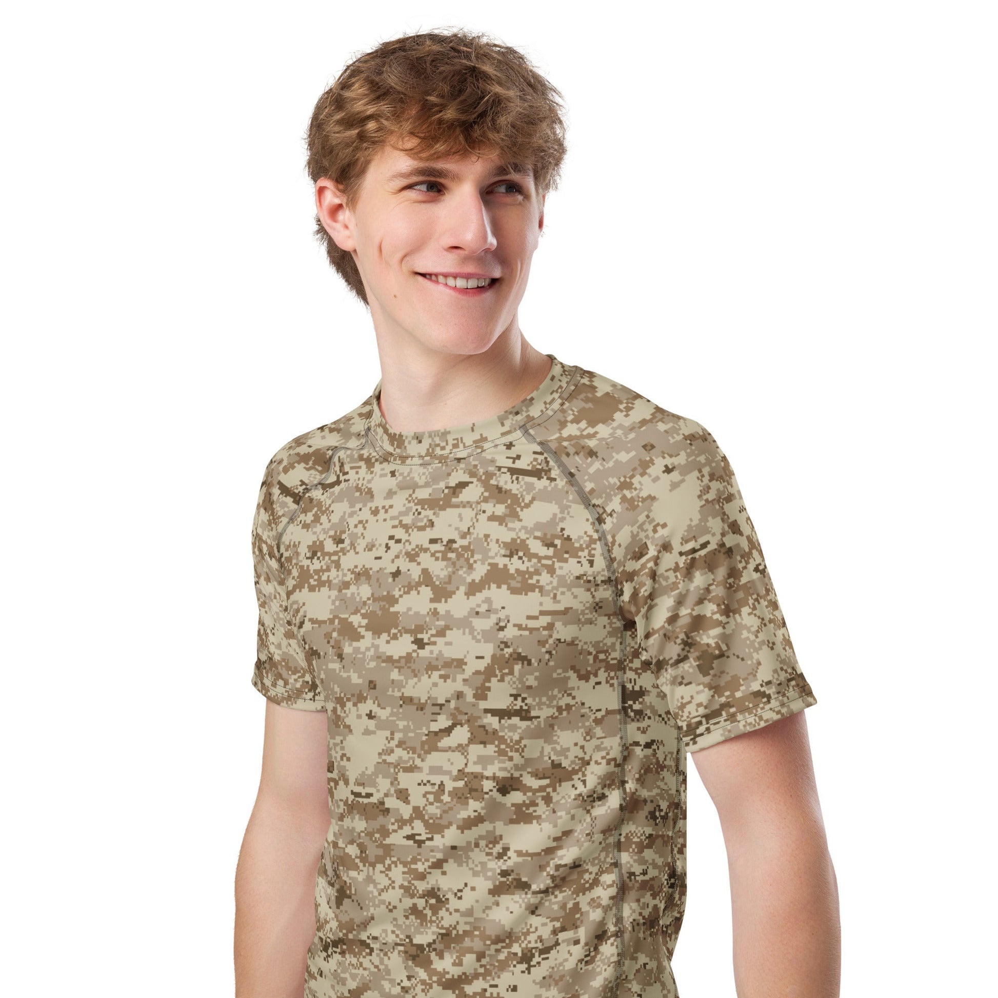 American Digital AOR-1 CAMO Mens Short-Sleeve Rash Guard - Short-sleeve Guards