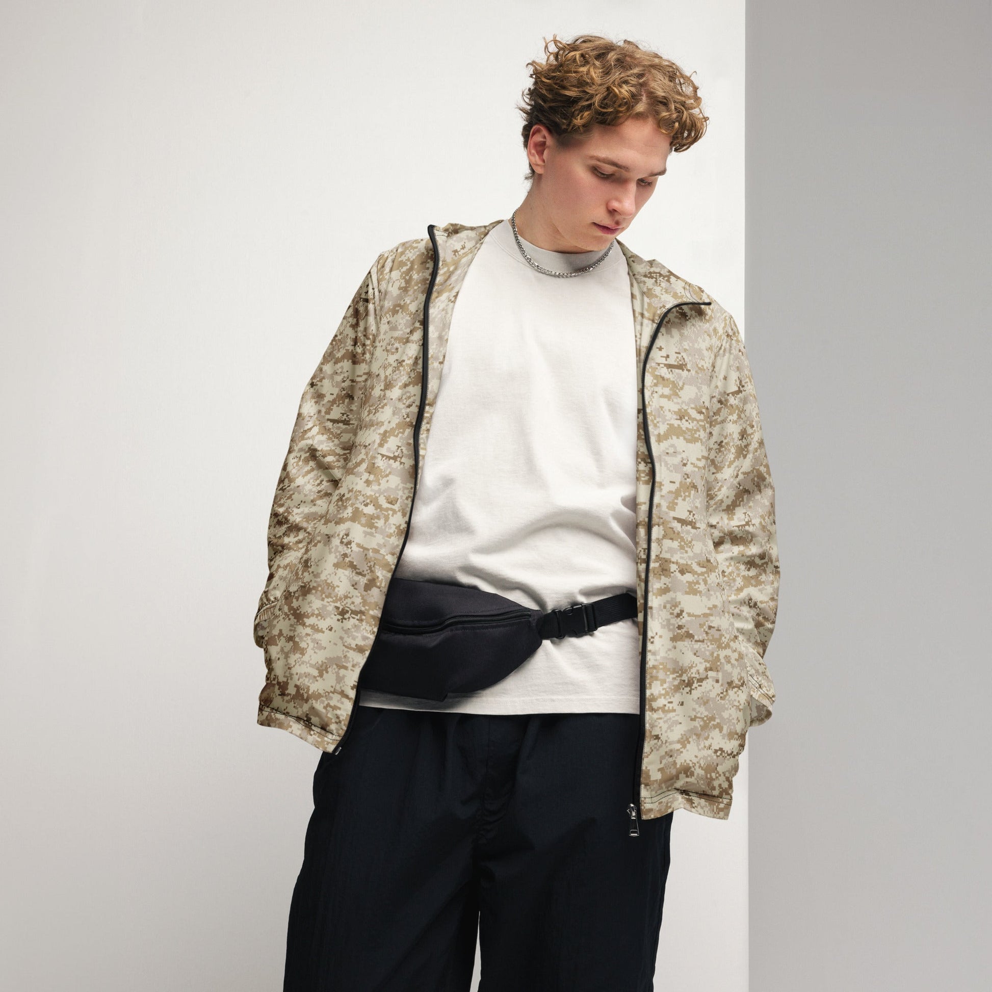 American Digital AOR-1 CAMO Mens windbreaker - Windbreakers