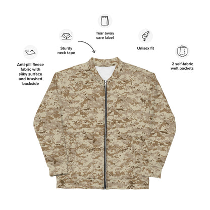 American Digital AOR-1 CAMO Unisex Bomber Jacket - Jackets