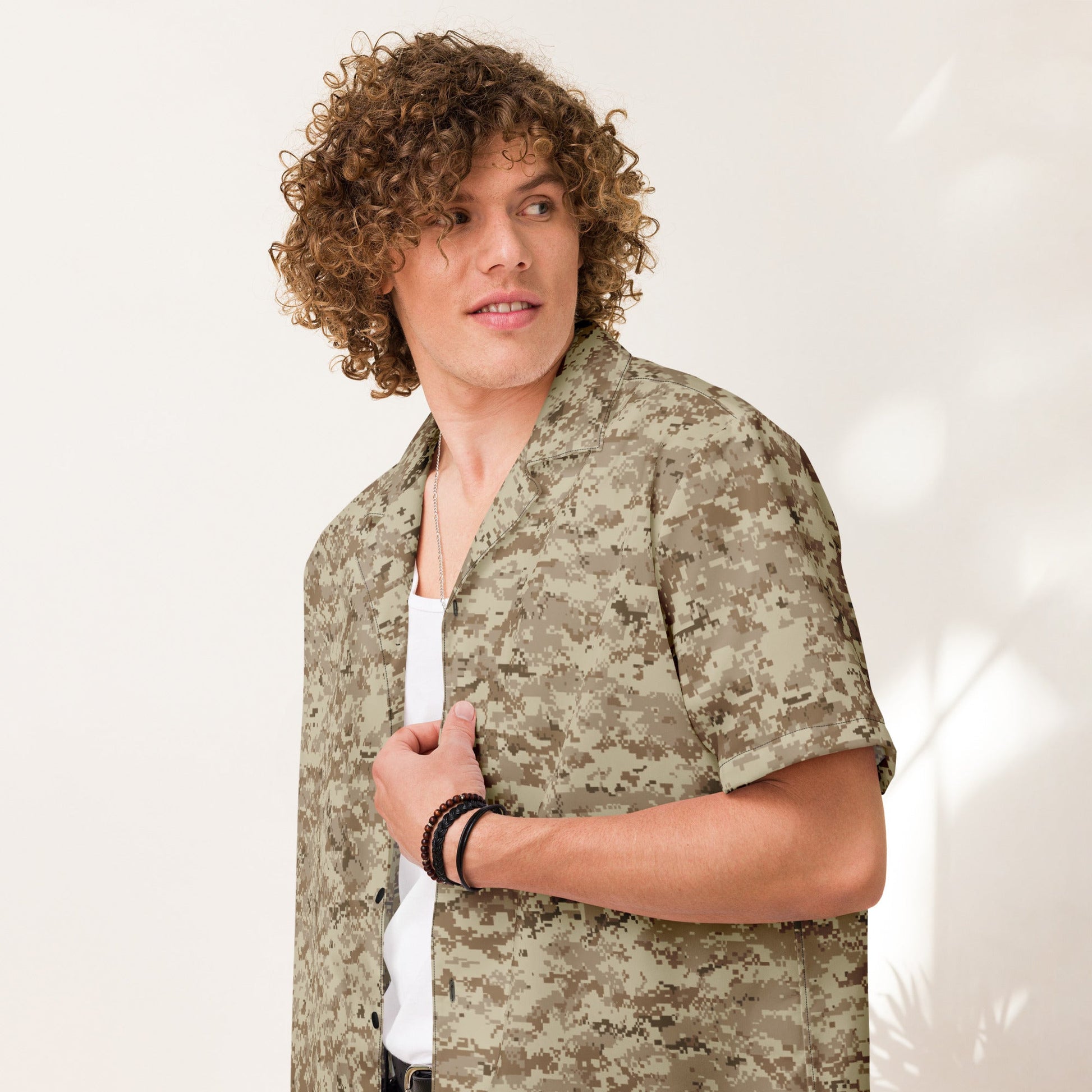 American Digital AOR-1 CAMO Unisex Short-Sleeve Button Shirt