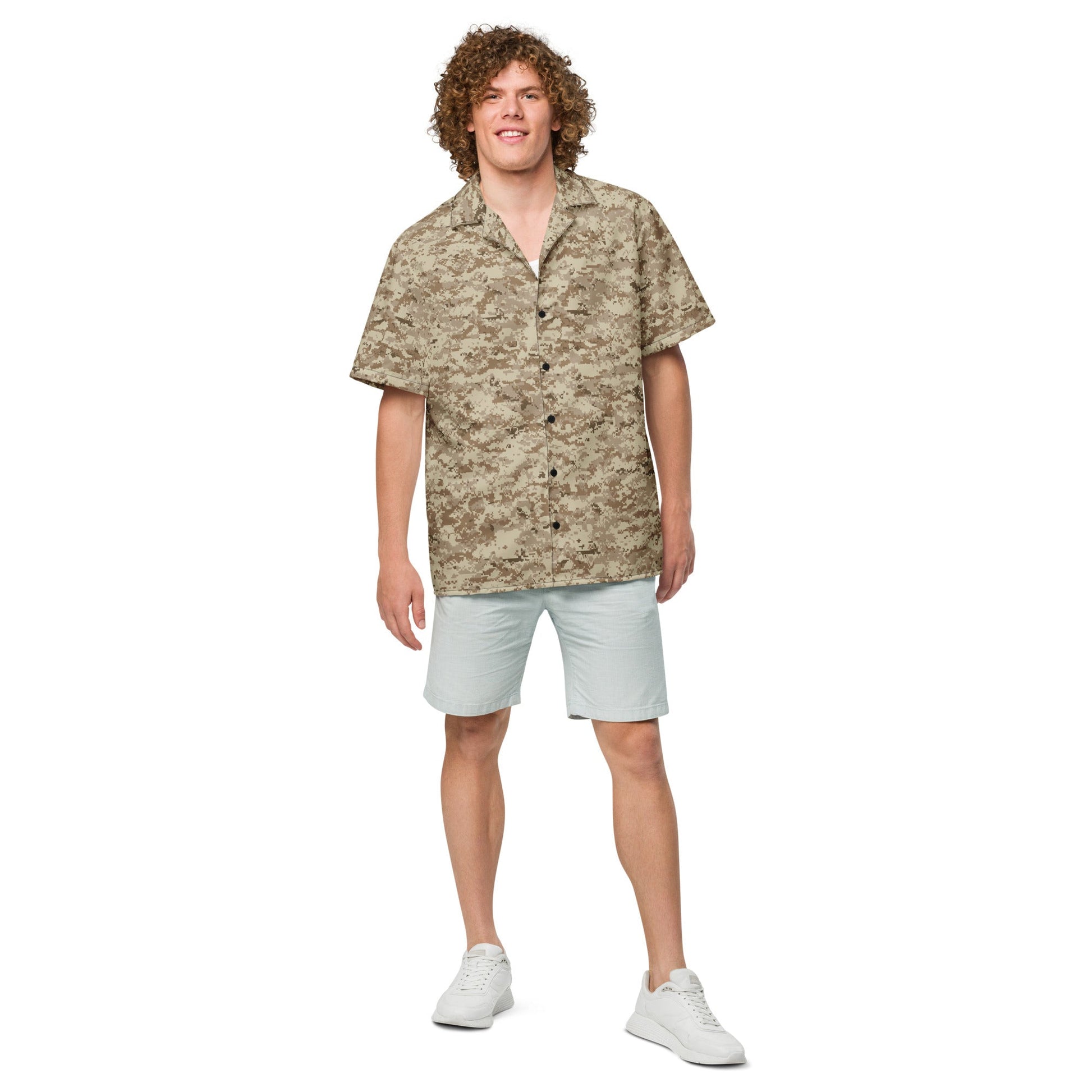 American Digital AOR-1 CAMO Unisex Short-Sleeve Button Shirt