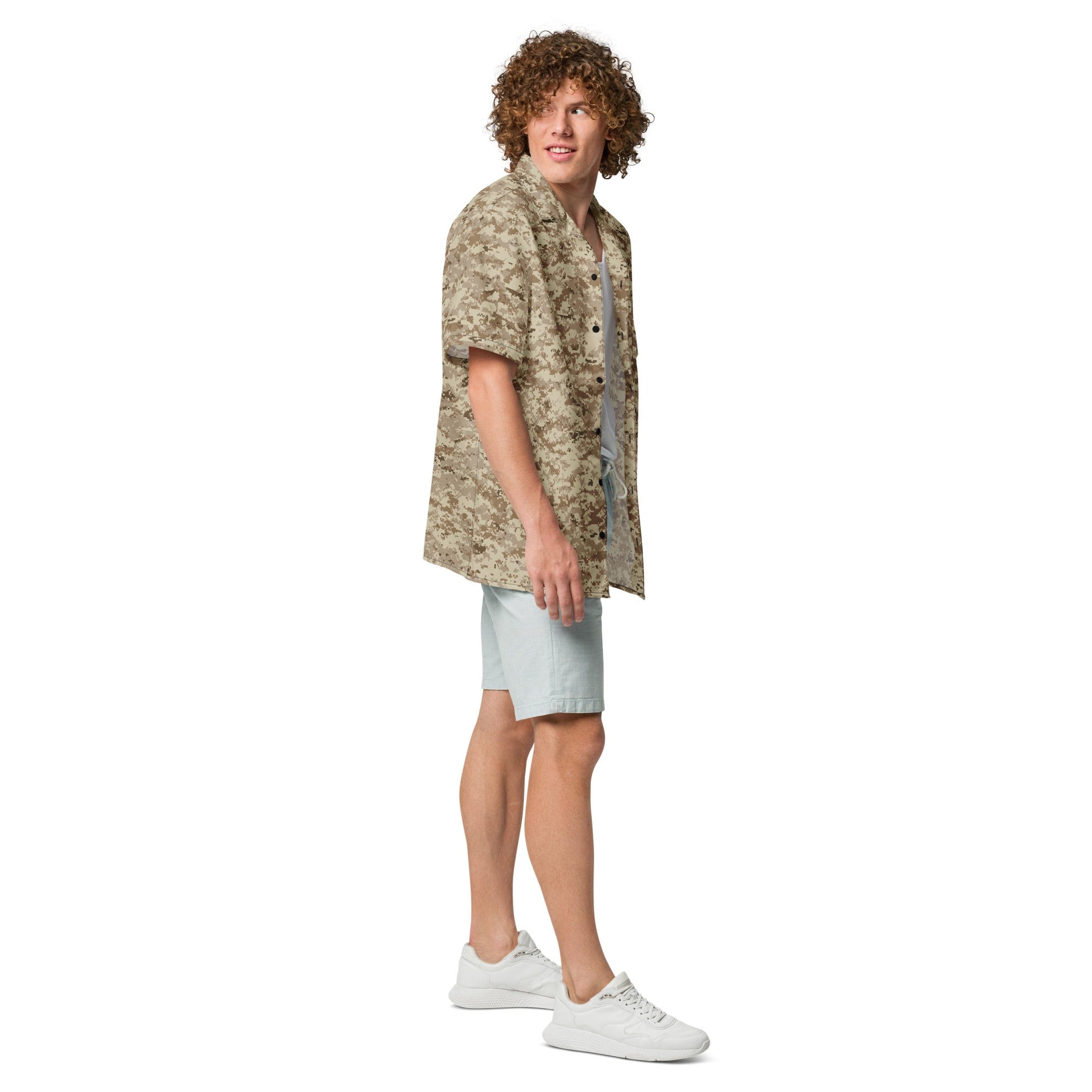 American Digital AOR-1 CAMO Unisex Short-Sleeve Button Shirt