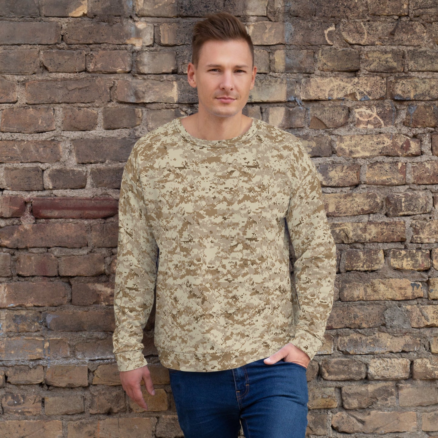 American Digital AOR 1 CAMO Unisex Sweatshirt XS Sweatshirts