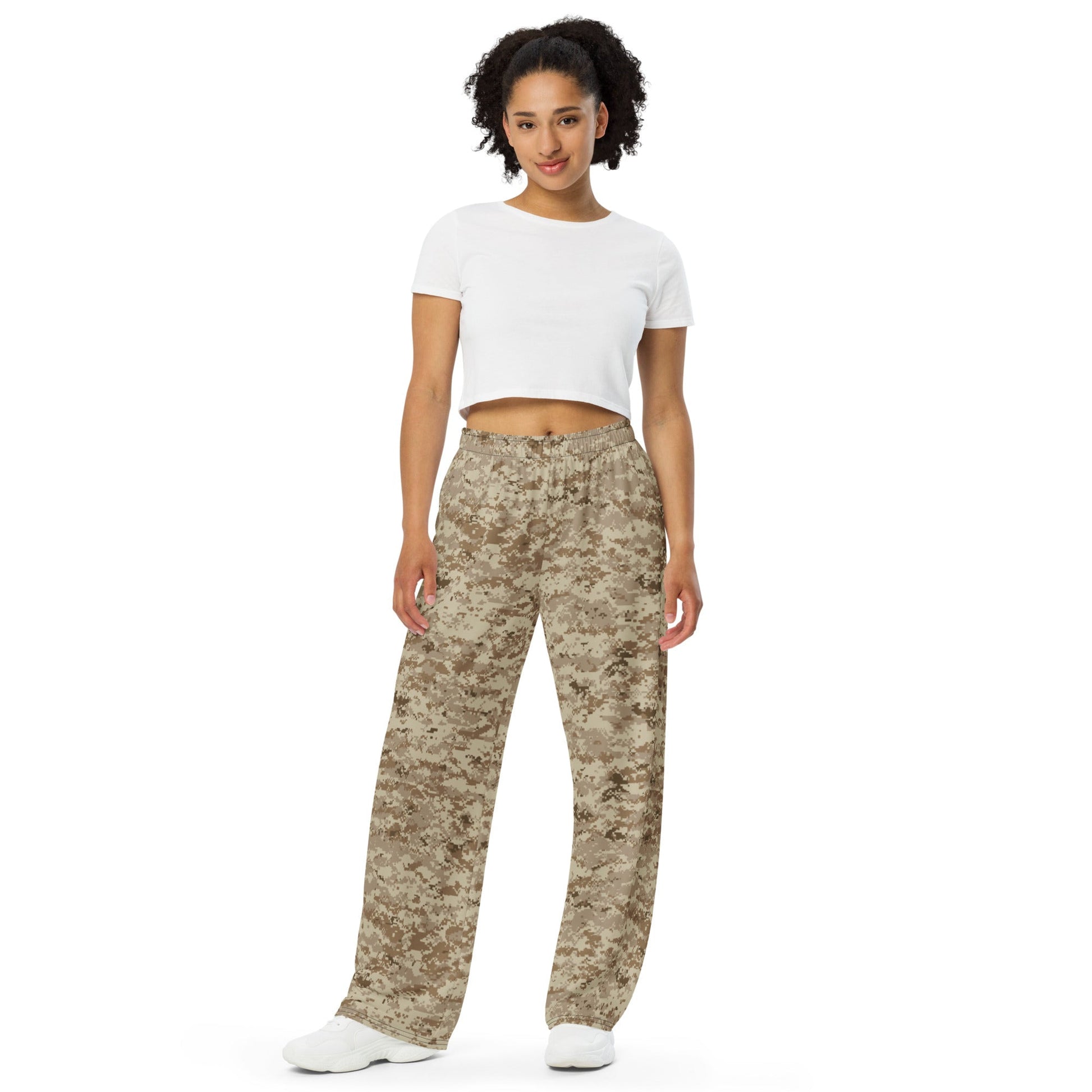 American Digital AOR-1 CAMO unisex wide-leg pants - Wide-leg Pants