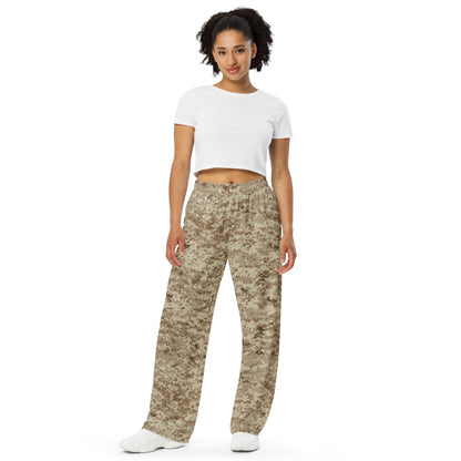 American Digital AOR-1 CAMO unisex wide-leg pants - Wide-leg Pants