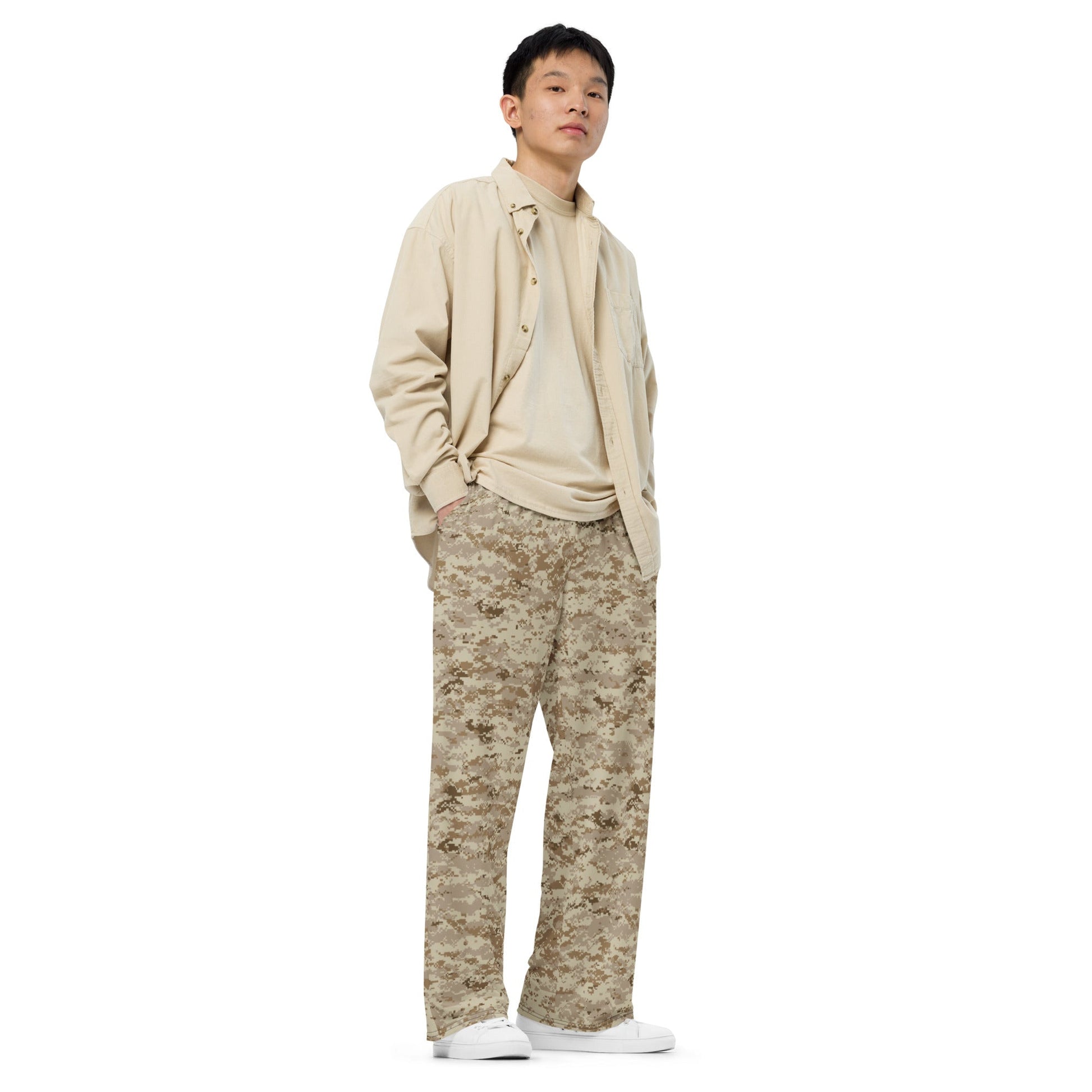 American Digital AOR-1 CAMO unisex wide-leg pants - Wide-leg Pants
