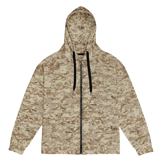 American Digital AOR-1 CAMO Unisex zip hoodie - 2XS - Zip Hoodies