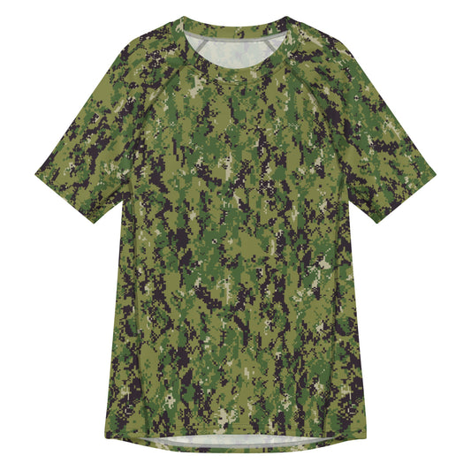American Digital AOR-2 CAMO Mens Short-Sleeve Rash Guard - 2XS - Short-sleeve Guards