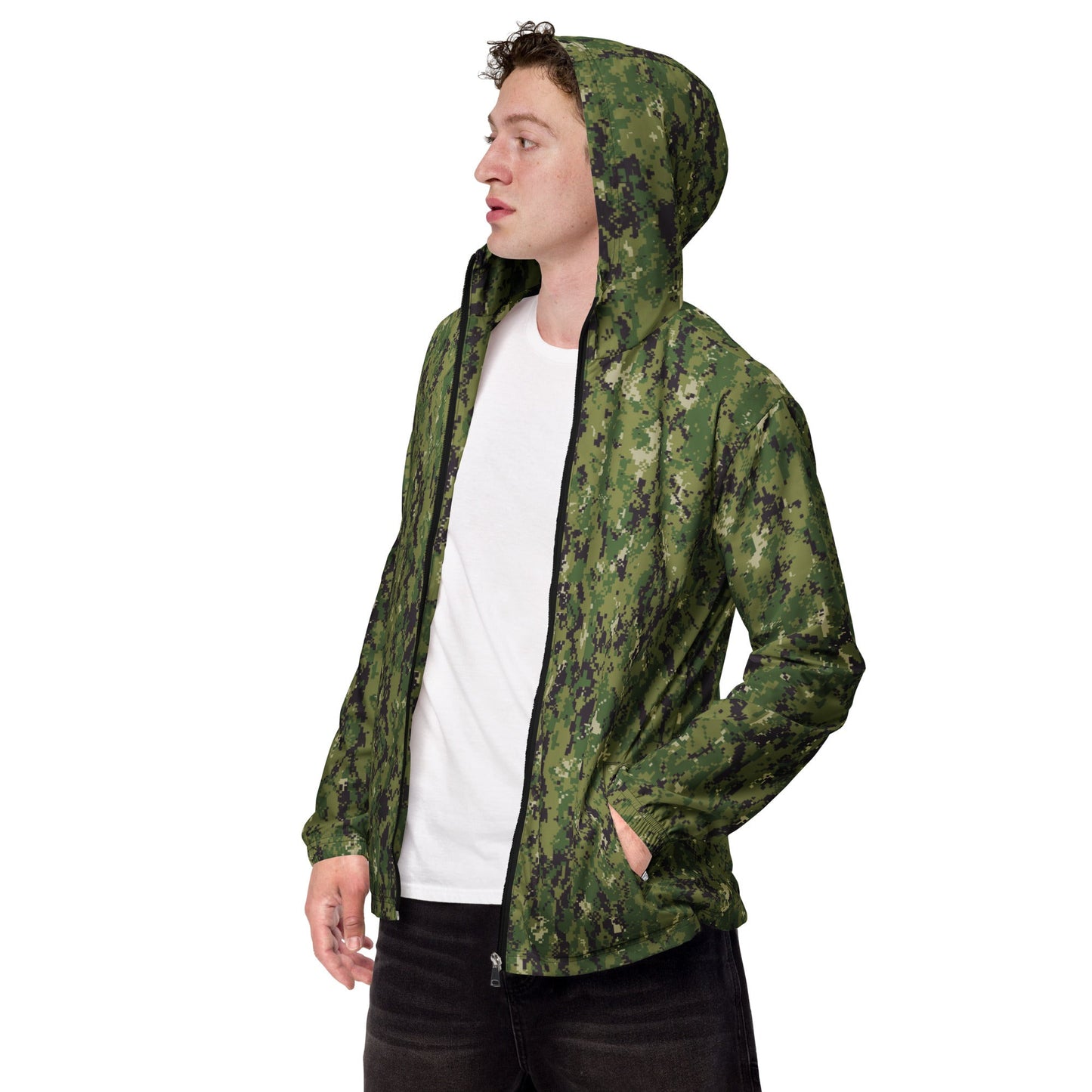 American Digital AOR-2 CAMO Mens windbreaker - XS - Windbreakers