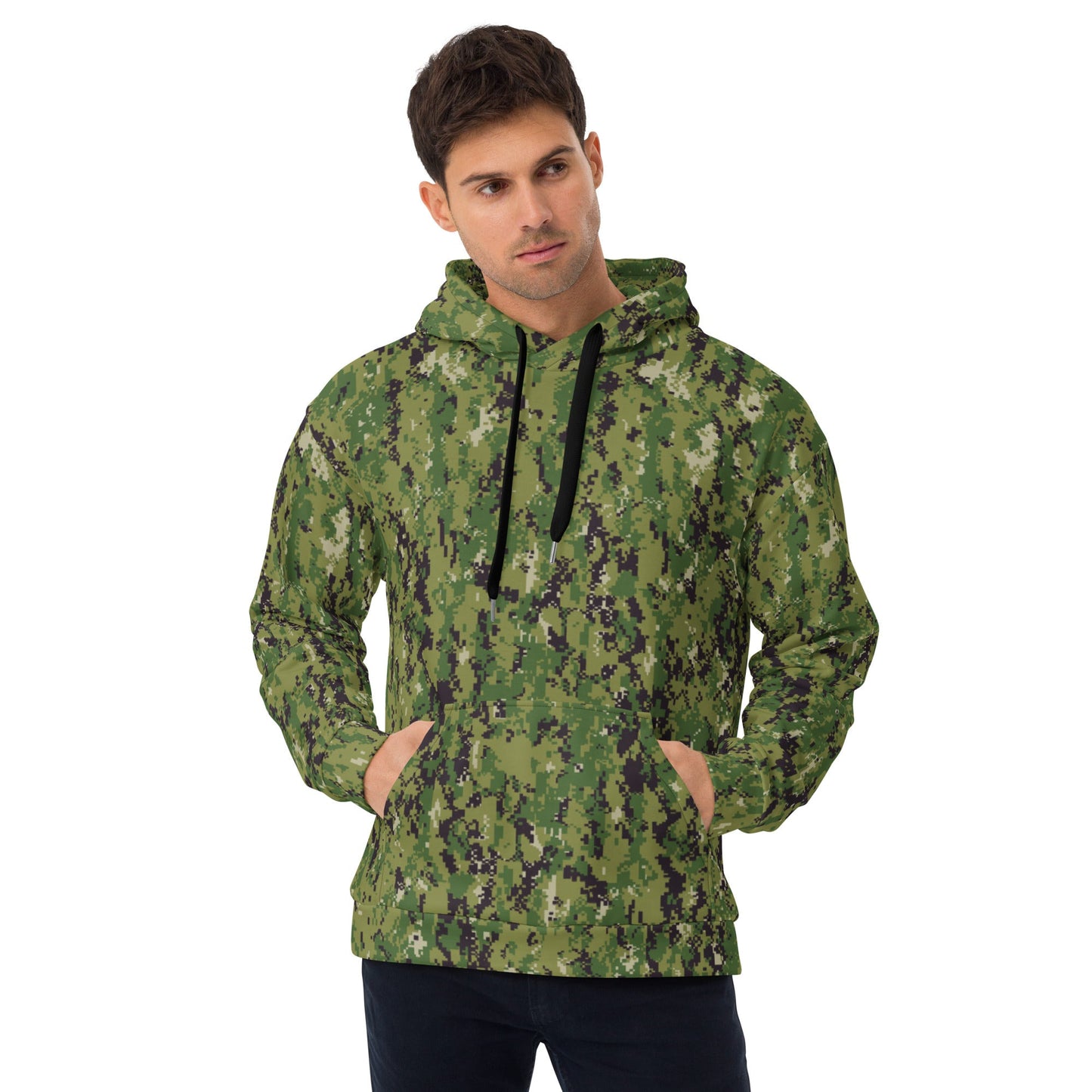 American Digital AOR-2 CAMO Unisex Hoodie - 2XS