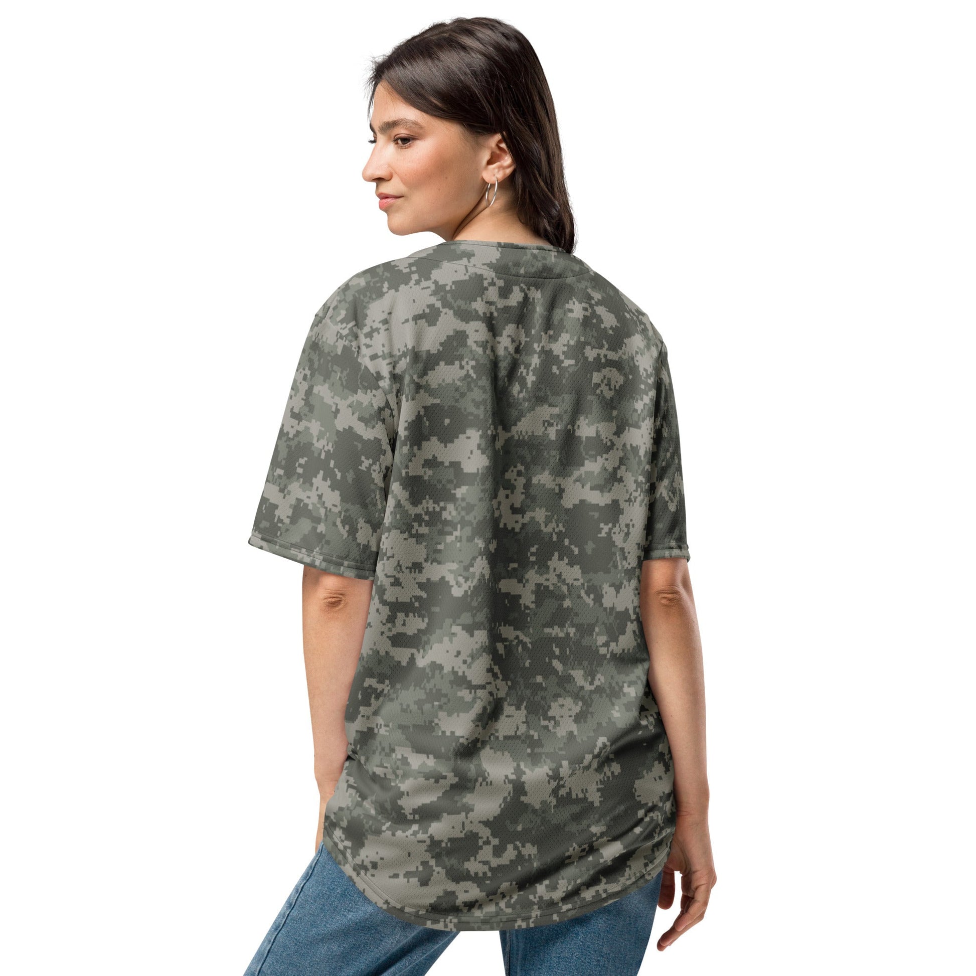 American Digital Army Combat Uniform (ACU) CAMO baseball jersey - Baseball Jerseys