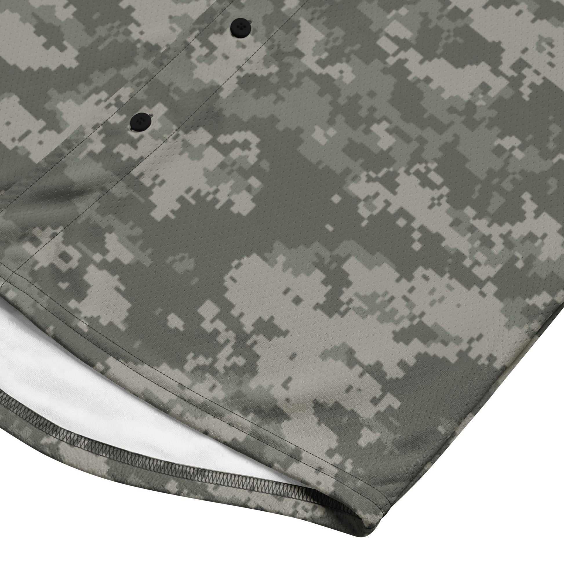 American Digital Army Combat Uniform (ACU) CAMO baseball jersey - Baseball Jerseys