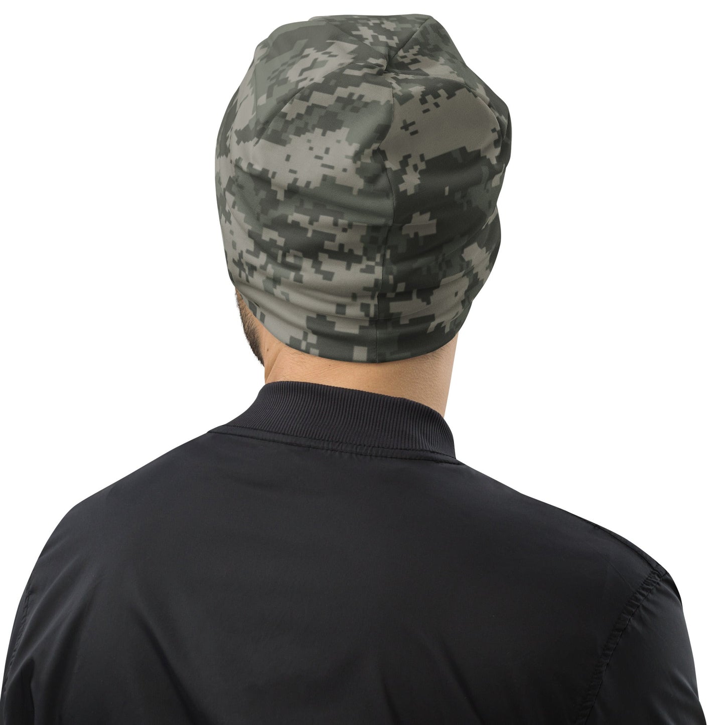 American Digital Army Combat Uniform (ACU) CAMO Beanie - Beanies